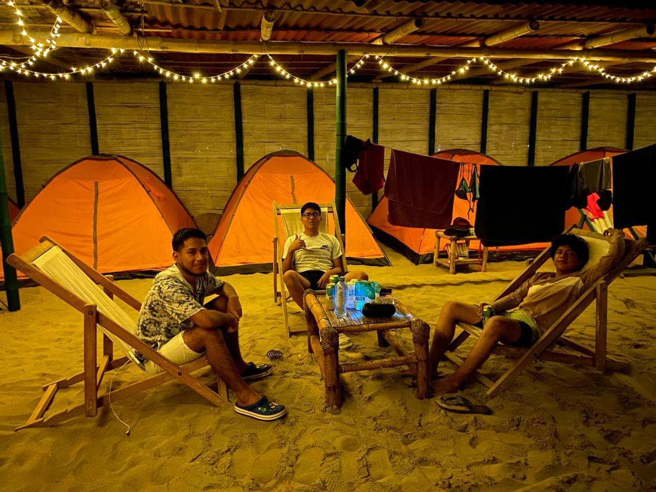 Hotel Pepon Surf Camp Máncora Esterno foto
